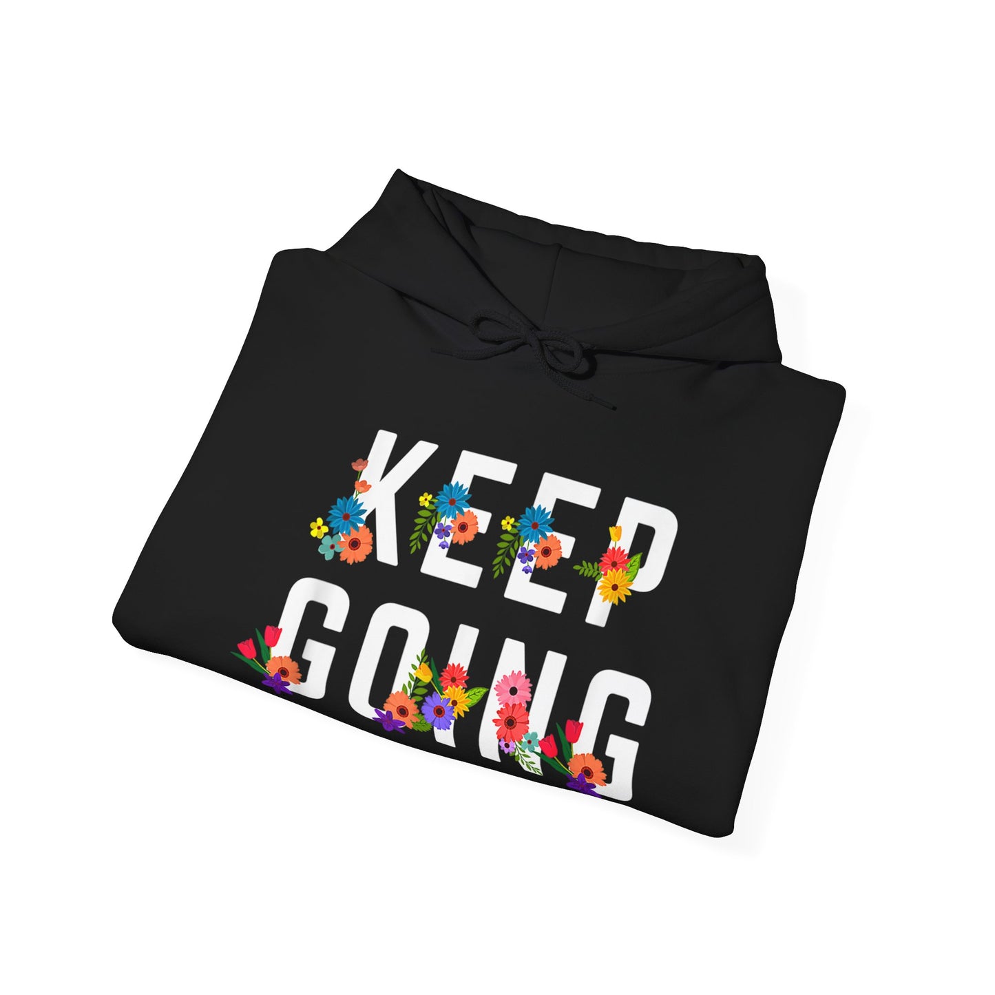 Keep Going, Mental Health Awareness Unisex Heavy Blend™ Hooded Sweatshirt