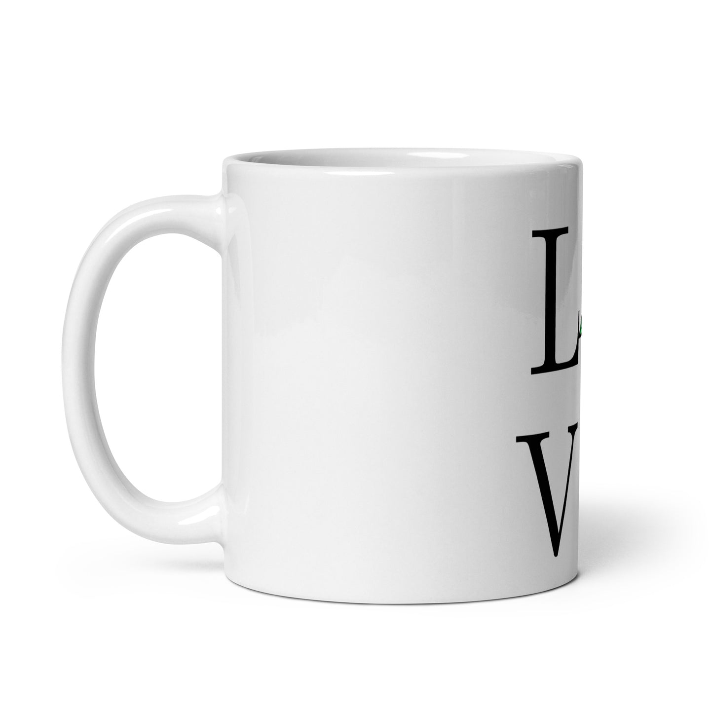 LOVE OES White glossy mug